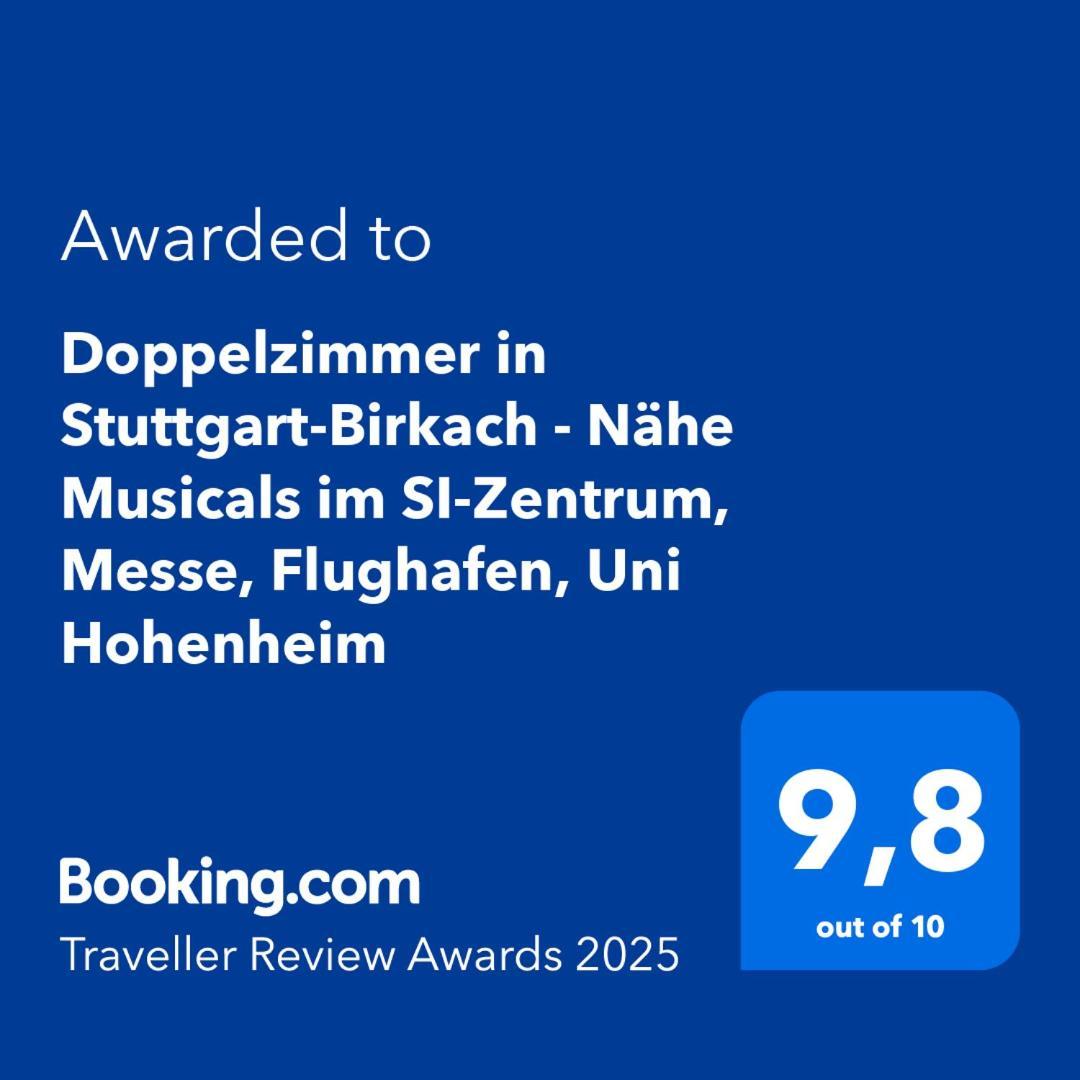 Doppelzimmer In Stuttgart-birkach - Naehe Musicals Im Si-zentrum, Messe, Flughafen, Uni Hohenheim